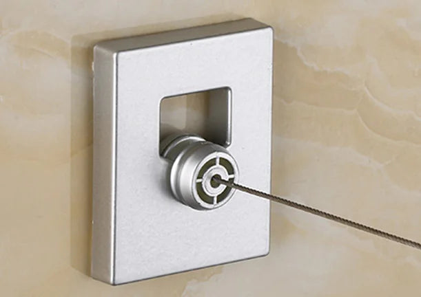 Invisible Retractable Washing Line – 4.2m Heavy Duty